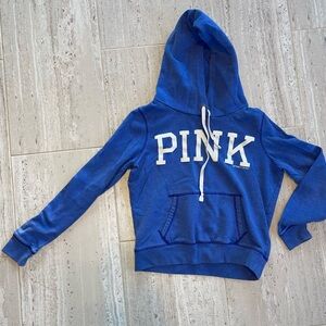 Victoria's Secret Pink Blue Hoodie